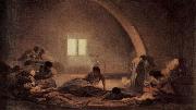 Francisco de Goya Das Pestlazarett oil painting artist
